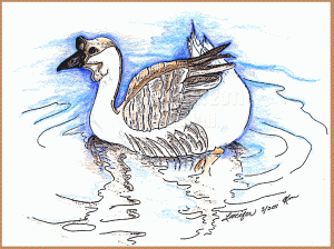 Sketch of African Goose