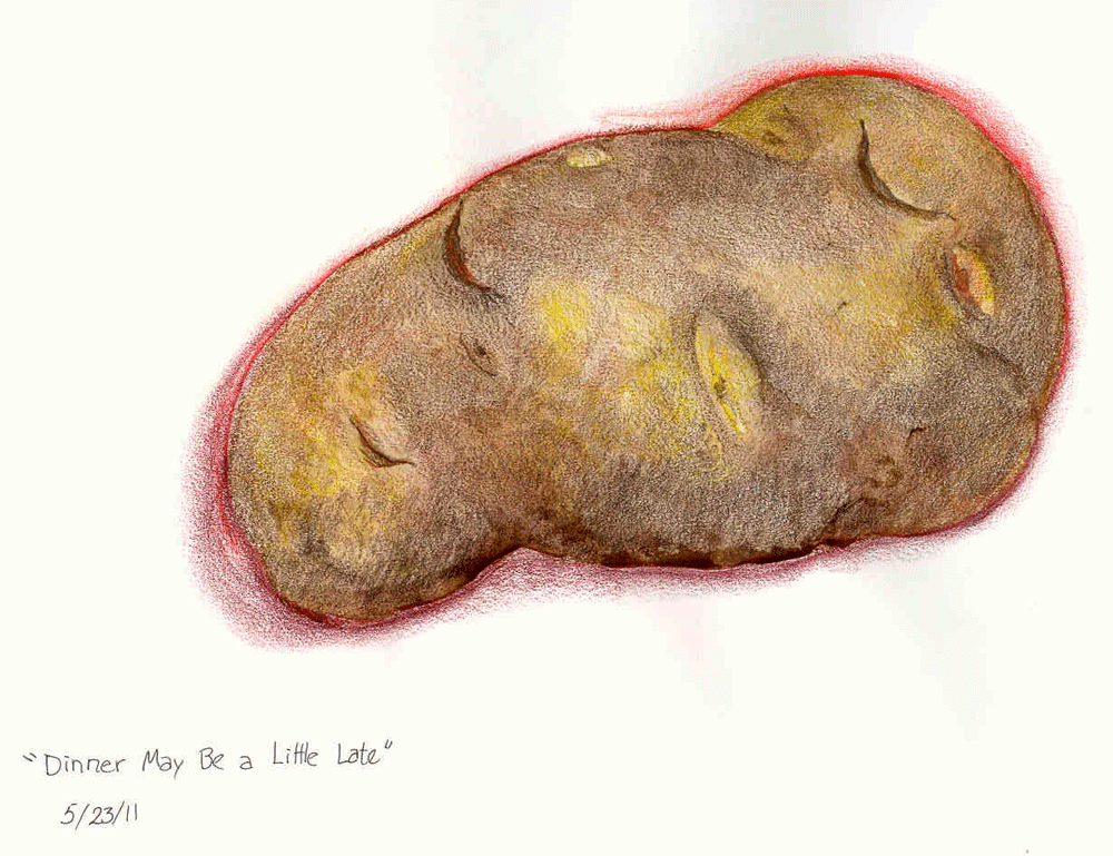 potato sketch