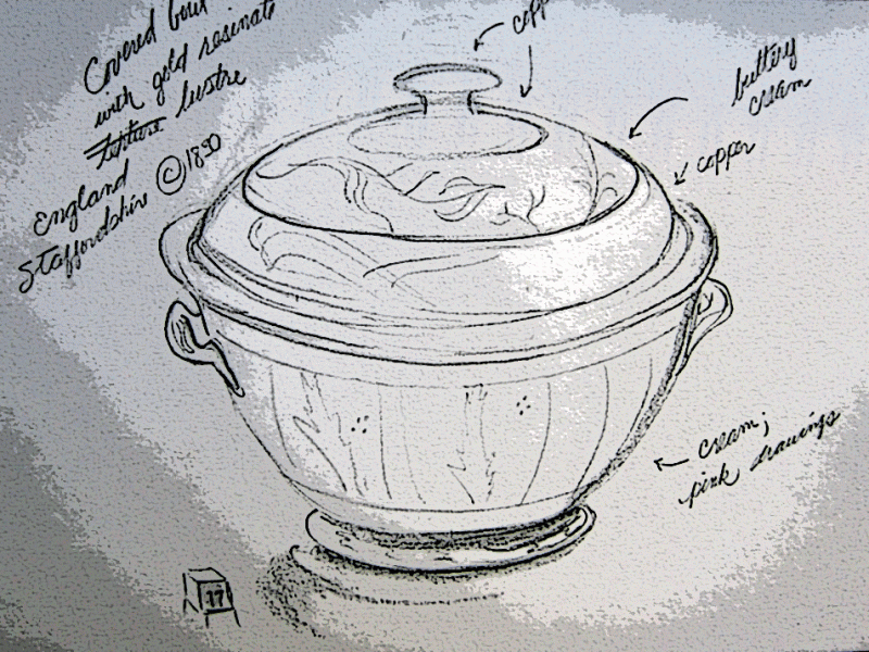 sketch of pot