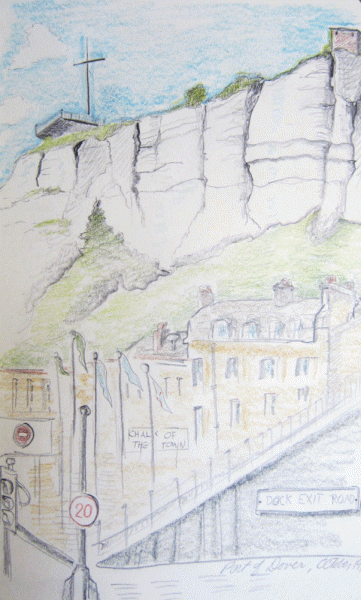 Dover Cliffs sketch