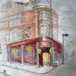 London Pub sketch